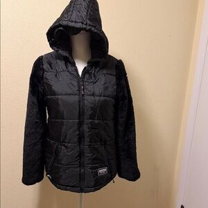 Justice Black Puffer Jacket